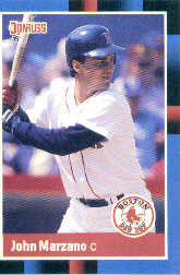 1988 Donruss Baseball Cards    421     John Marzano